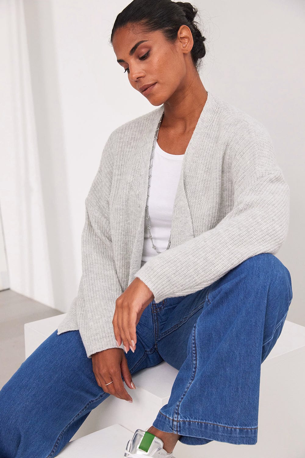 ART Rib Cardigan
