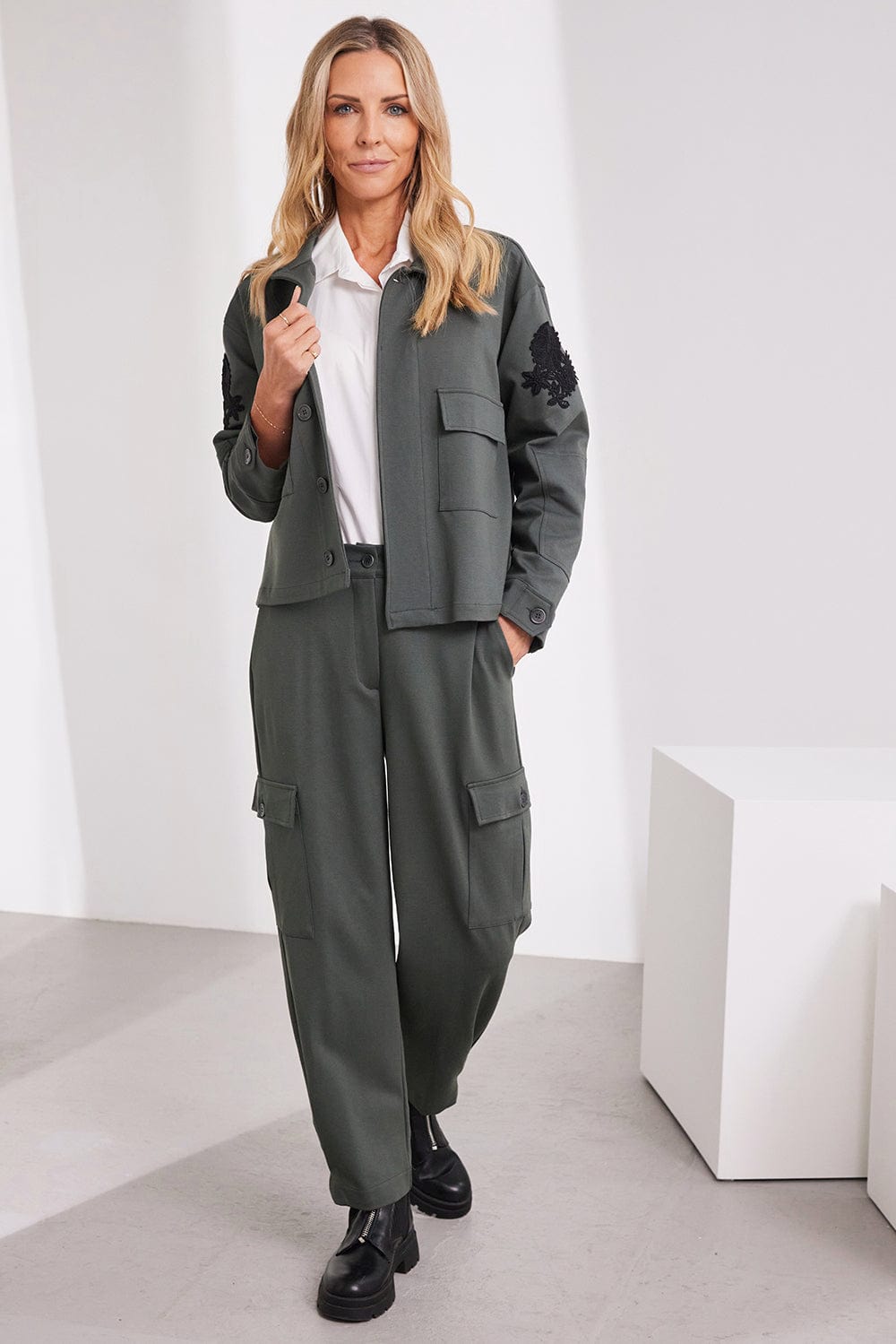 PERUZZI Cuff Cargo Trouser