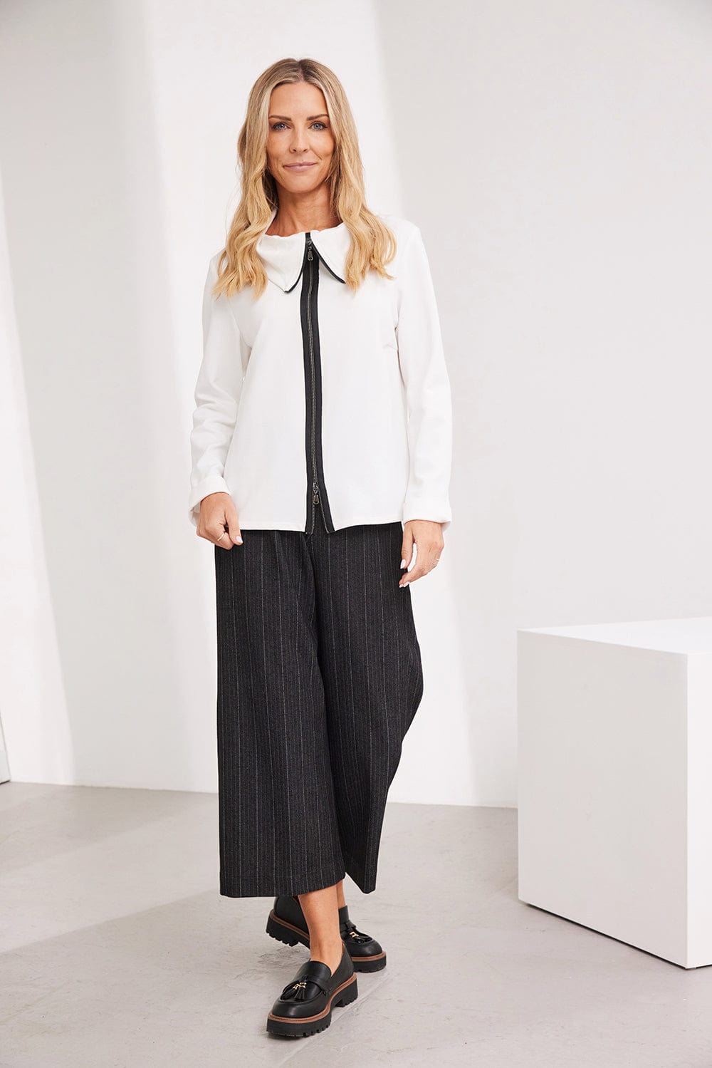 PERUZZI Pinstripe Trouser