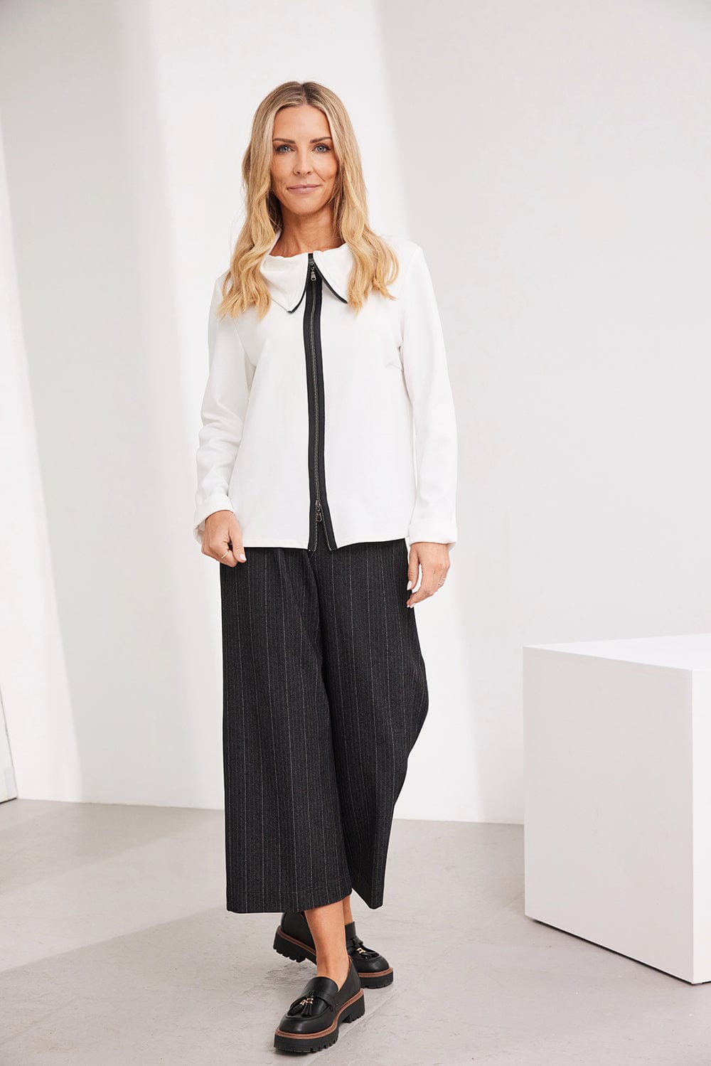 PERUZZI Pinstripe Trouser