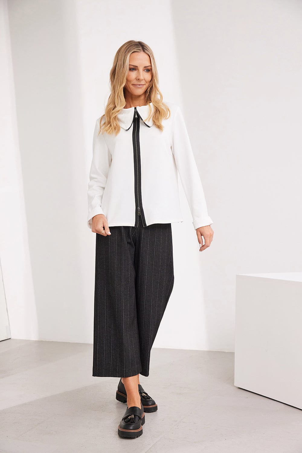 PERUZZI Pinstripe Trouser