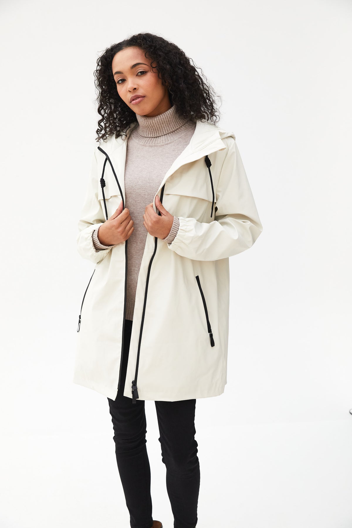 ART Zip Contrast Jacket