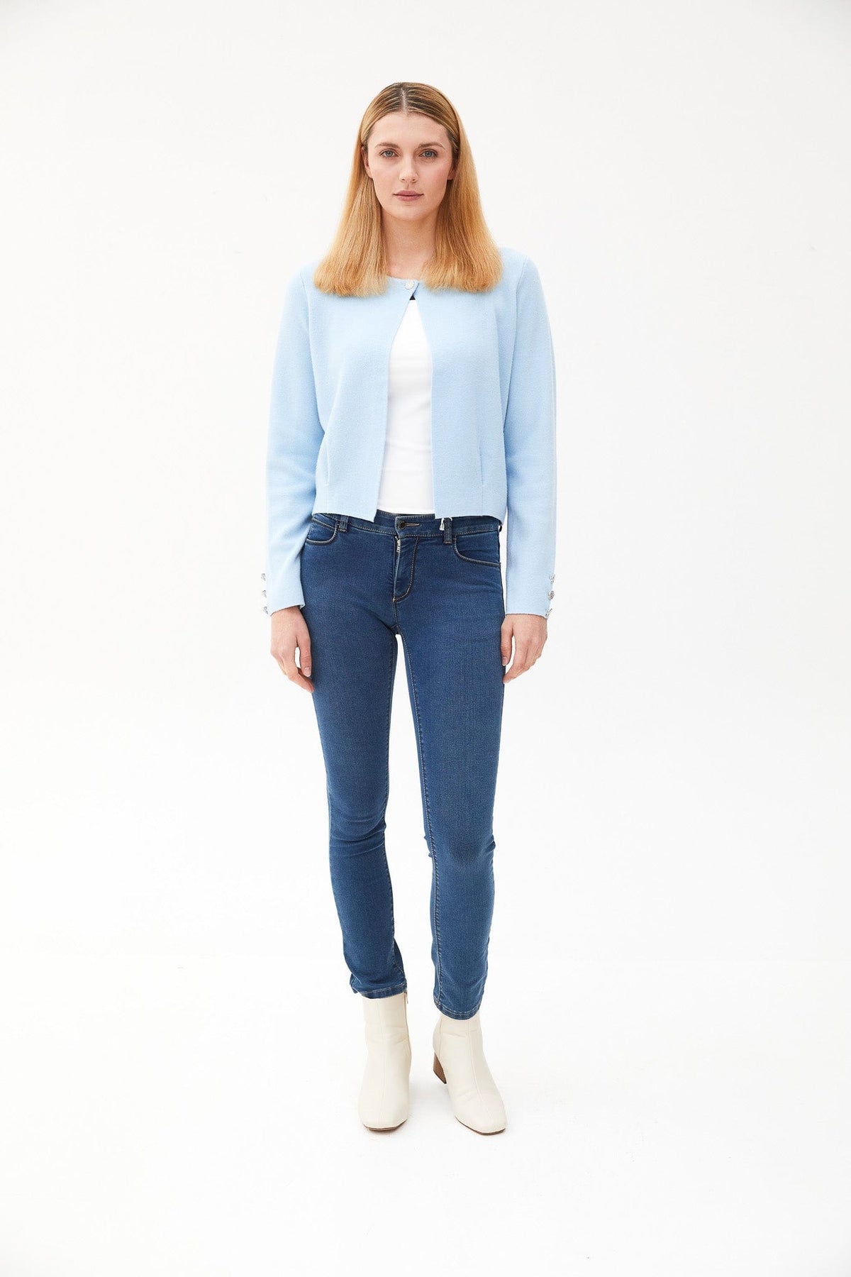 Kartner Pintuck Cardigan
