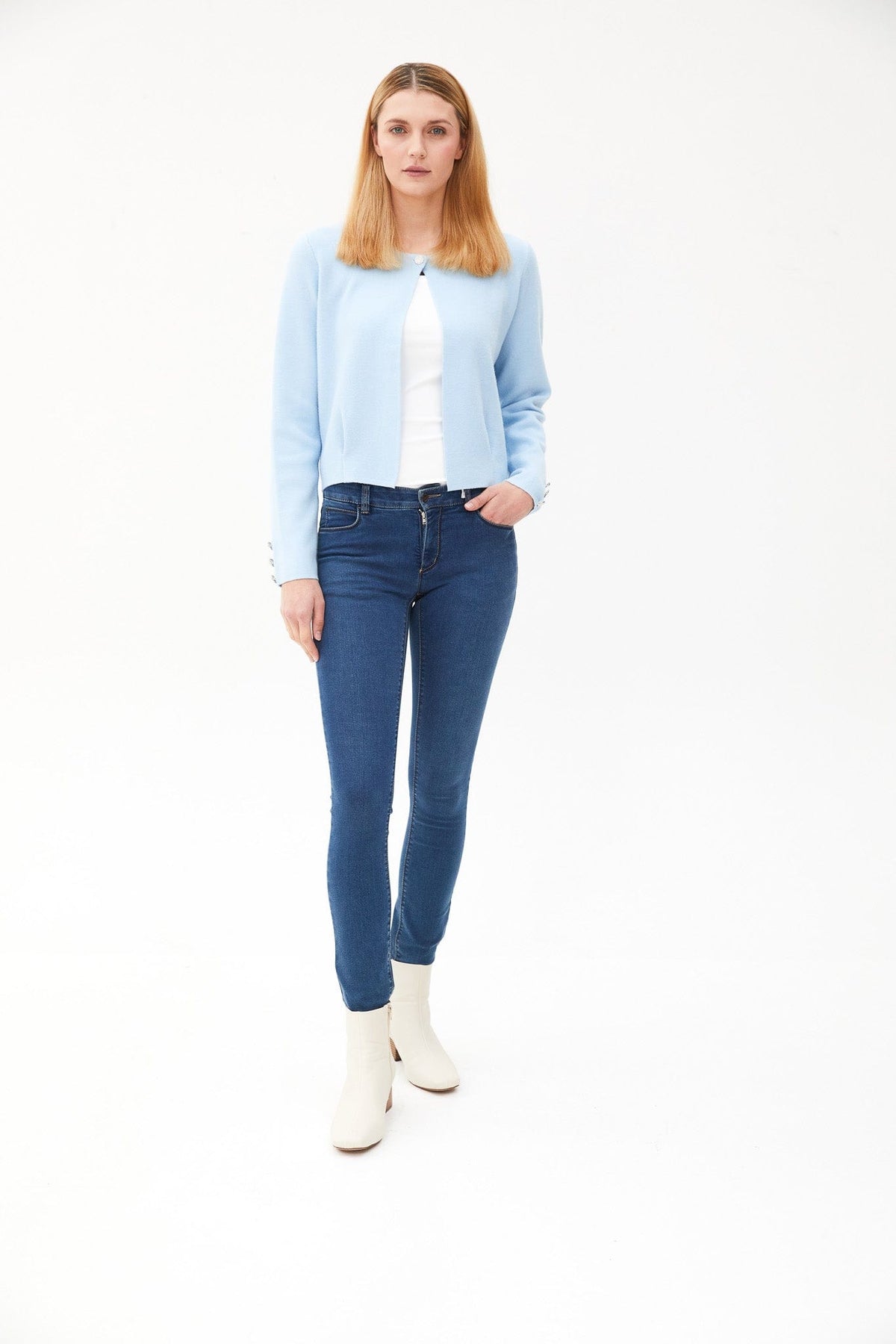 Kartner Pintuck Cardigan
