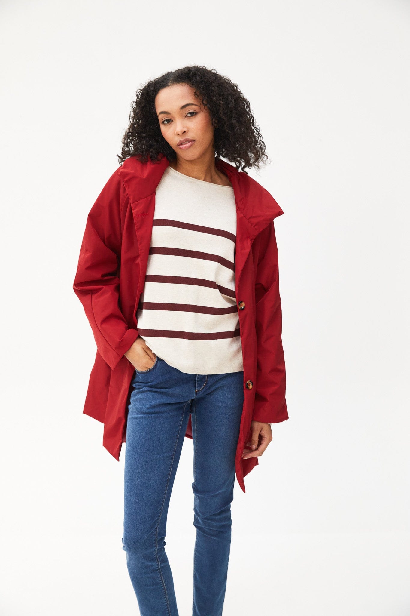 ART A-line Trench Coat – Choice Boutique