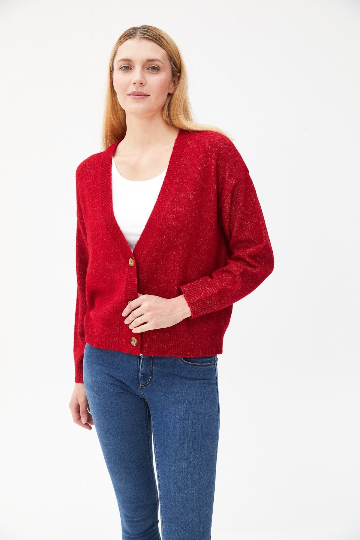 Kartner Button Front Cardigan
