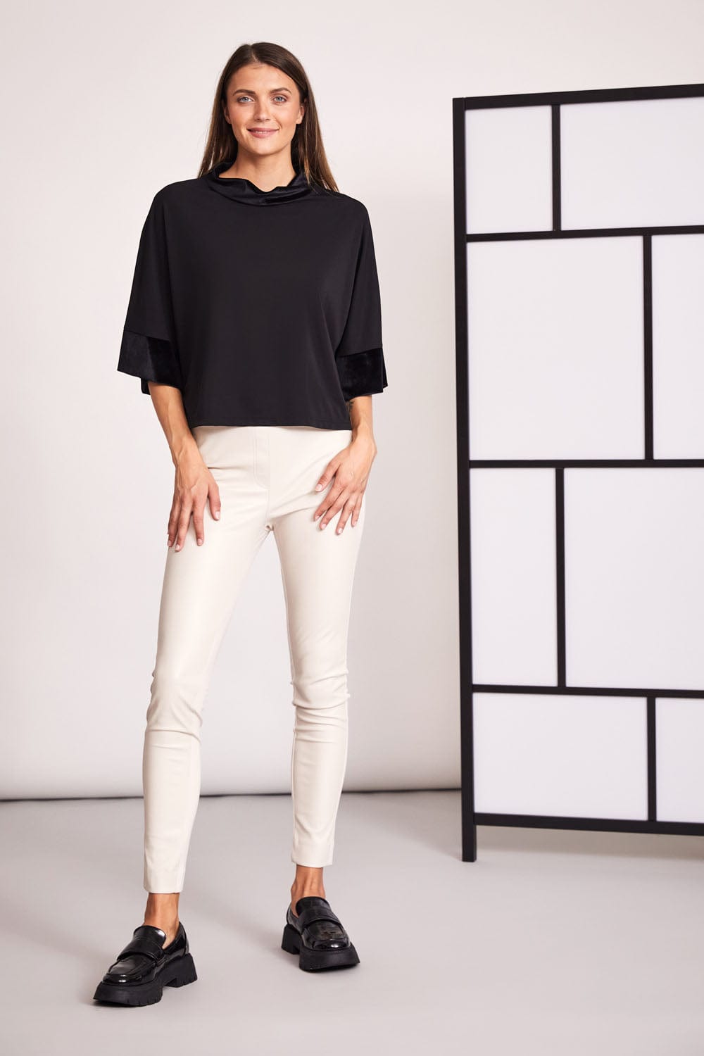 ART Satin Sleeve Top