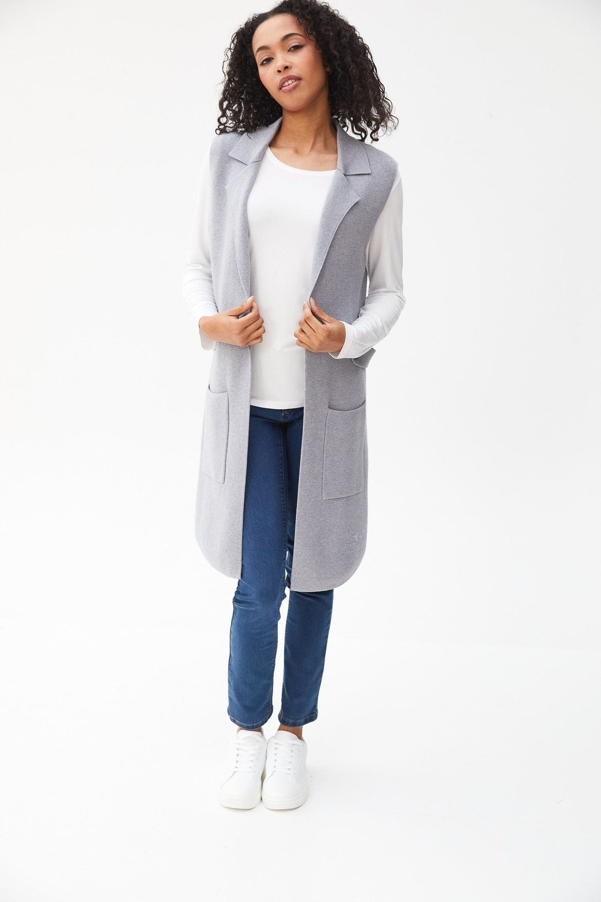 Kartner Rounded Hem Waistcoat