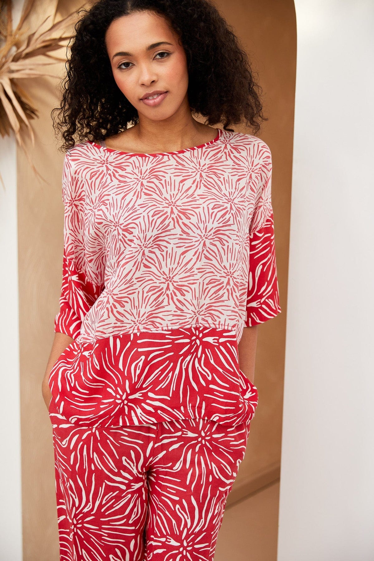 Tara Vao Curved Cuff Trouser