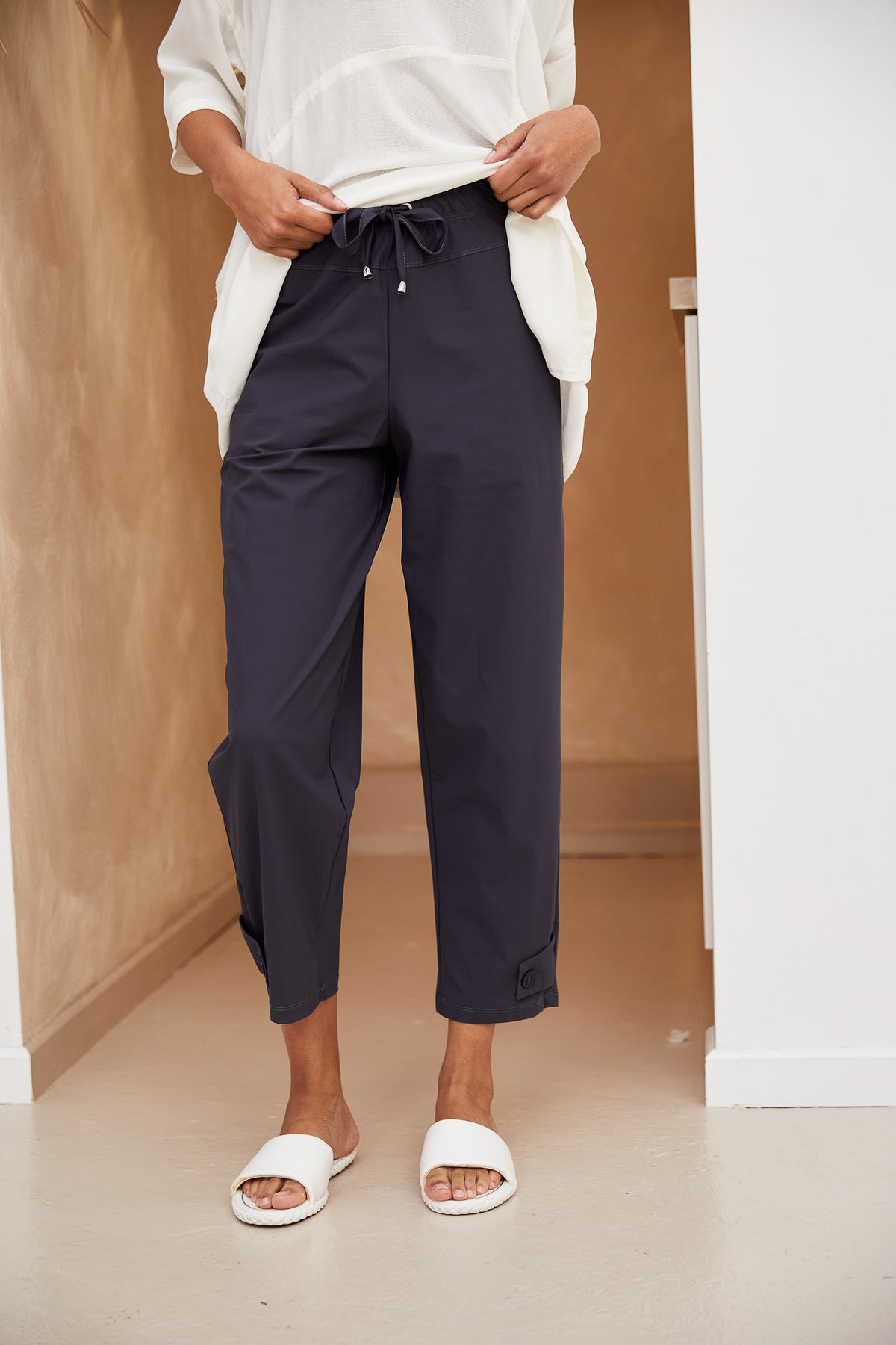 NAYA Button Tab Cuff Trouser