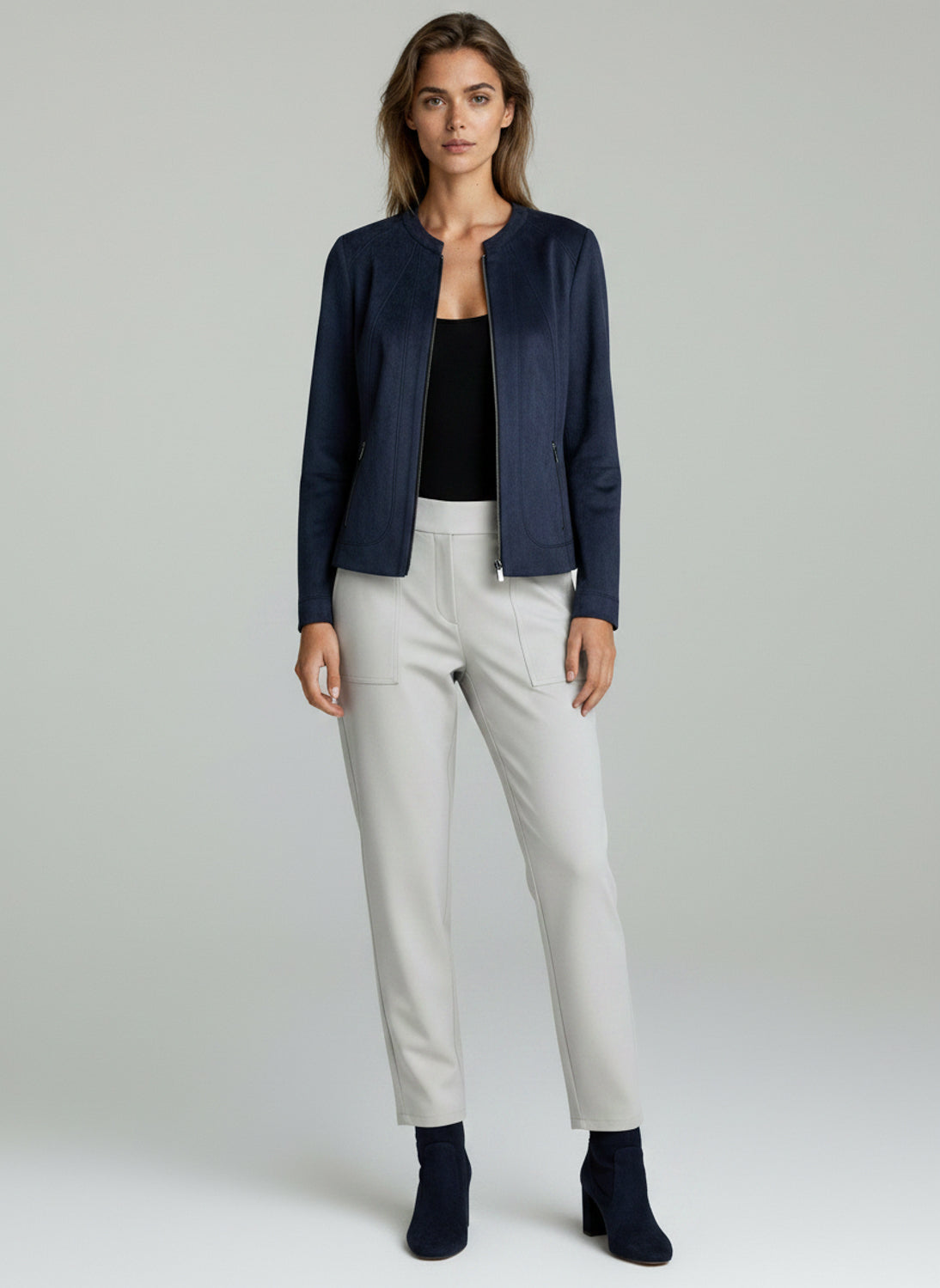 Barbara Lebek Suedette Jacket