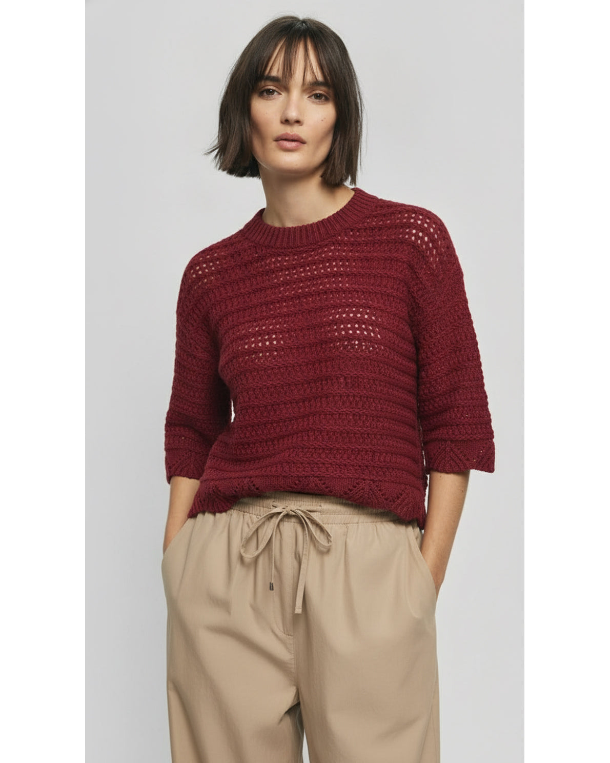 MSCH Scallop Knit