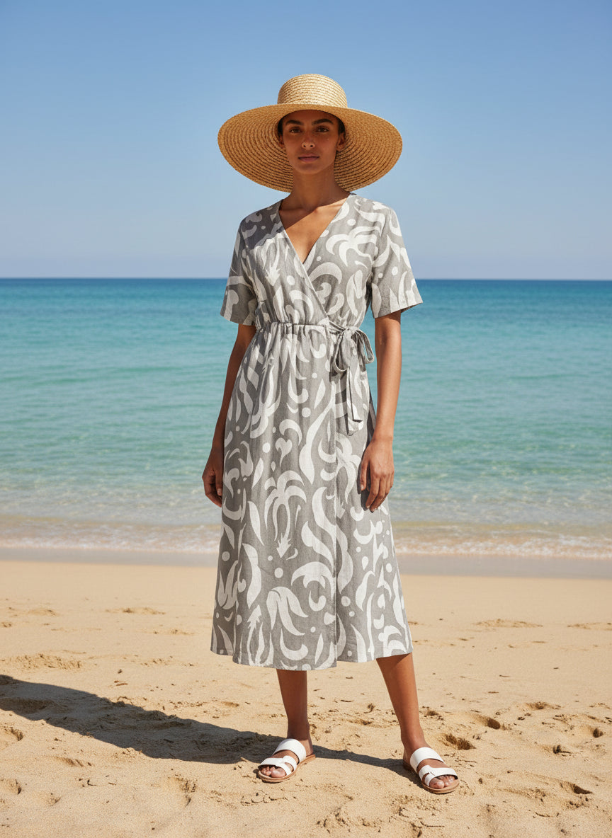 Kartner Wrap Dress