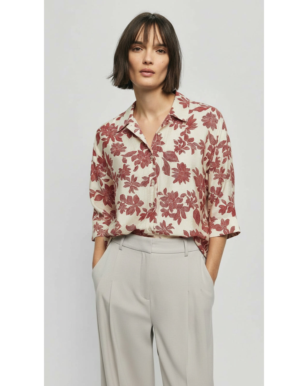 MSCH Floral Blouse