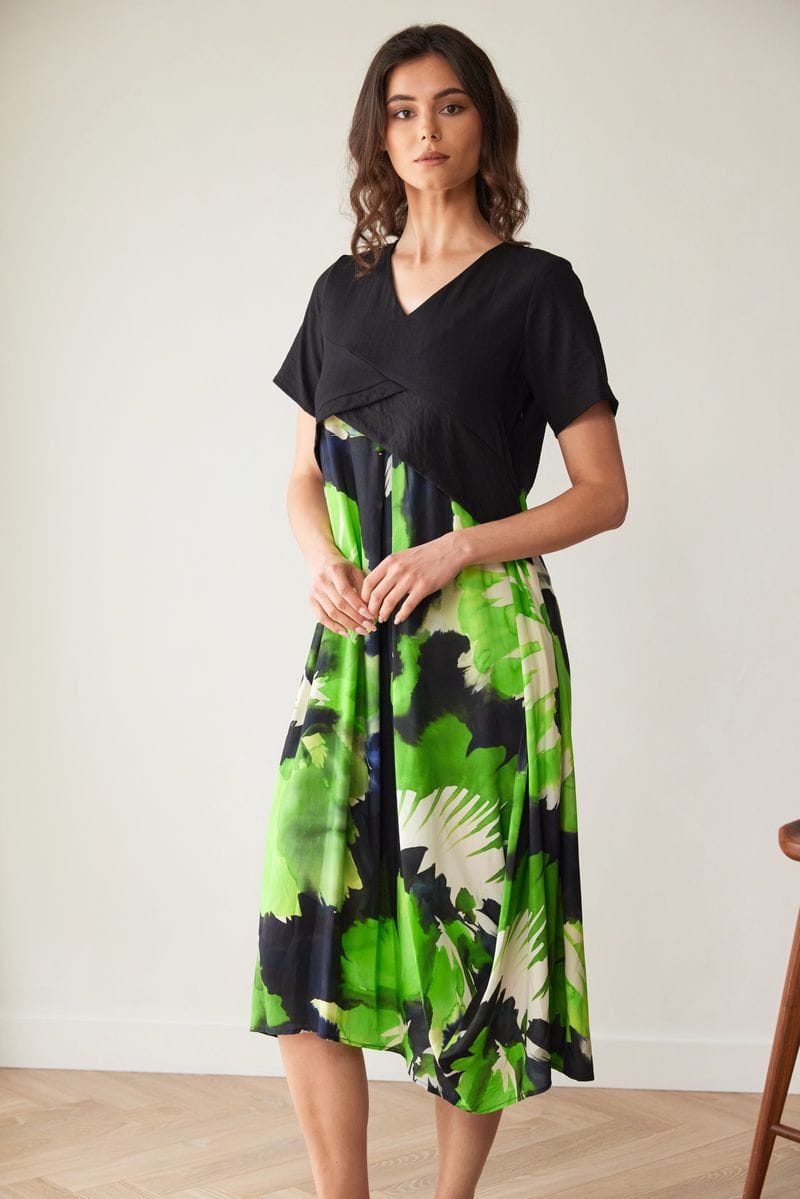 PERUZZI Crossover Dress