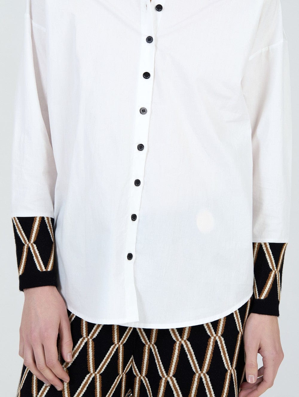 Skatie Contrast Trims Shirt