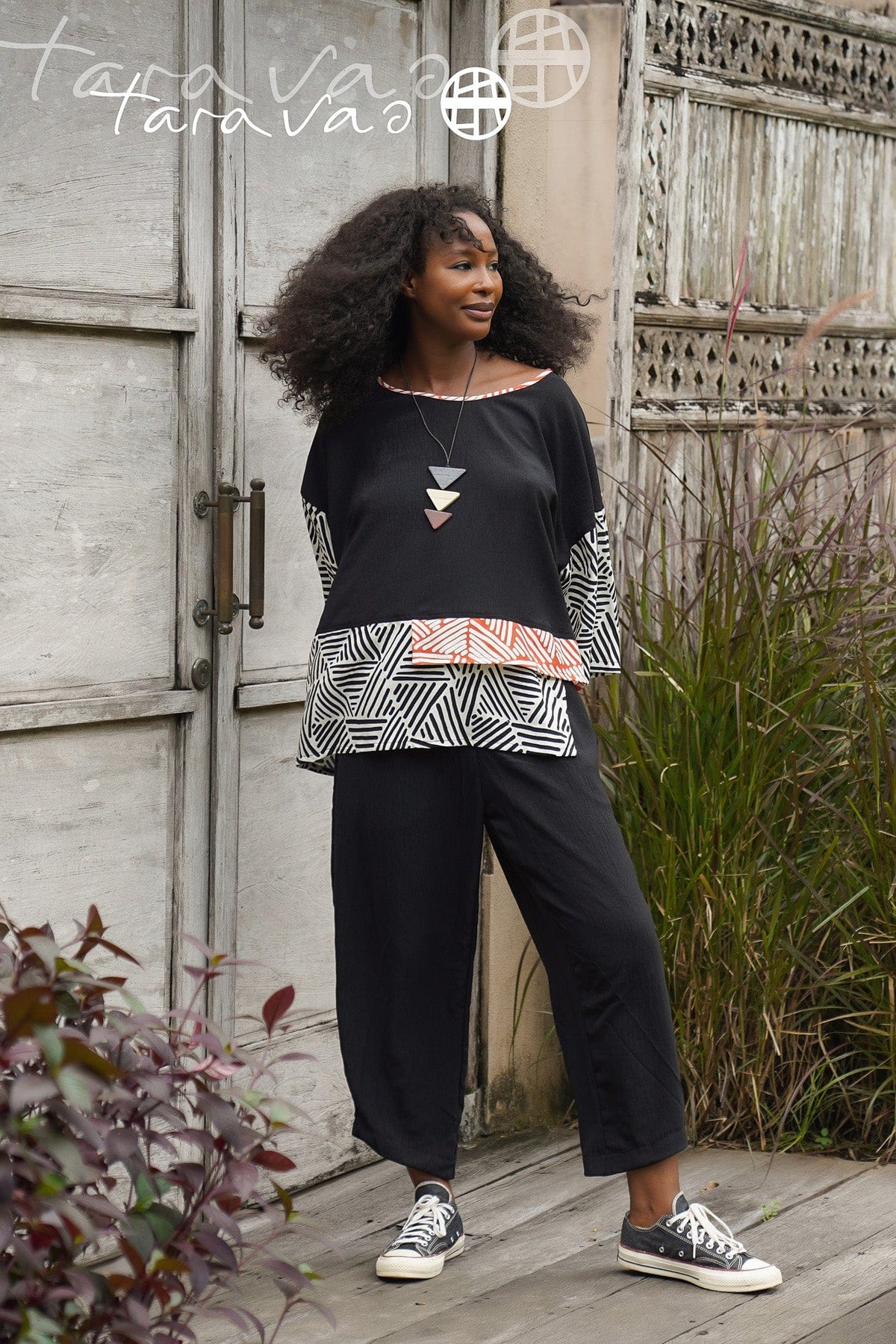 Tara Vao Curved Trouser