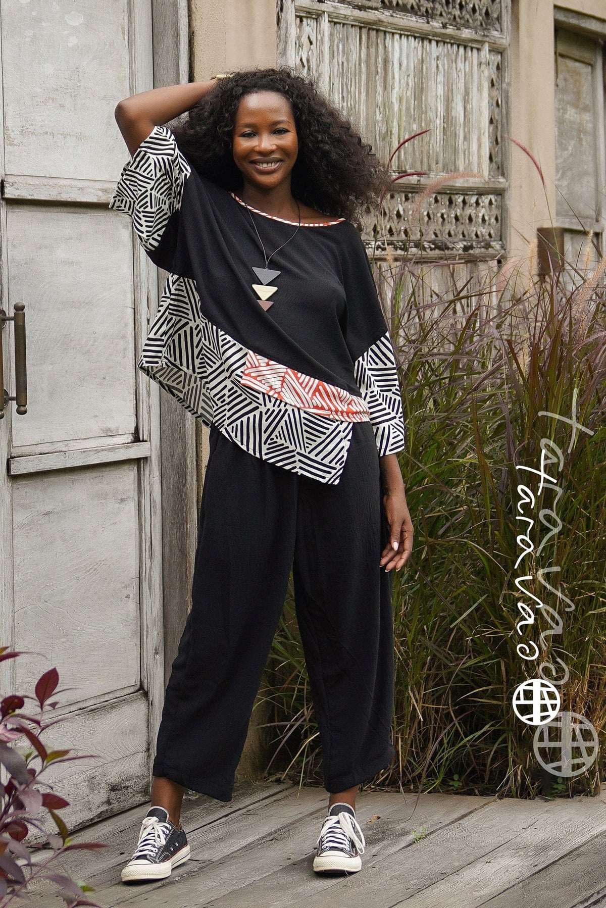 Tara Vao Curved Trouser