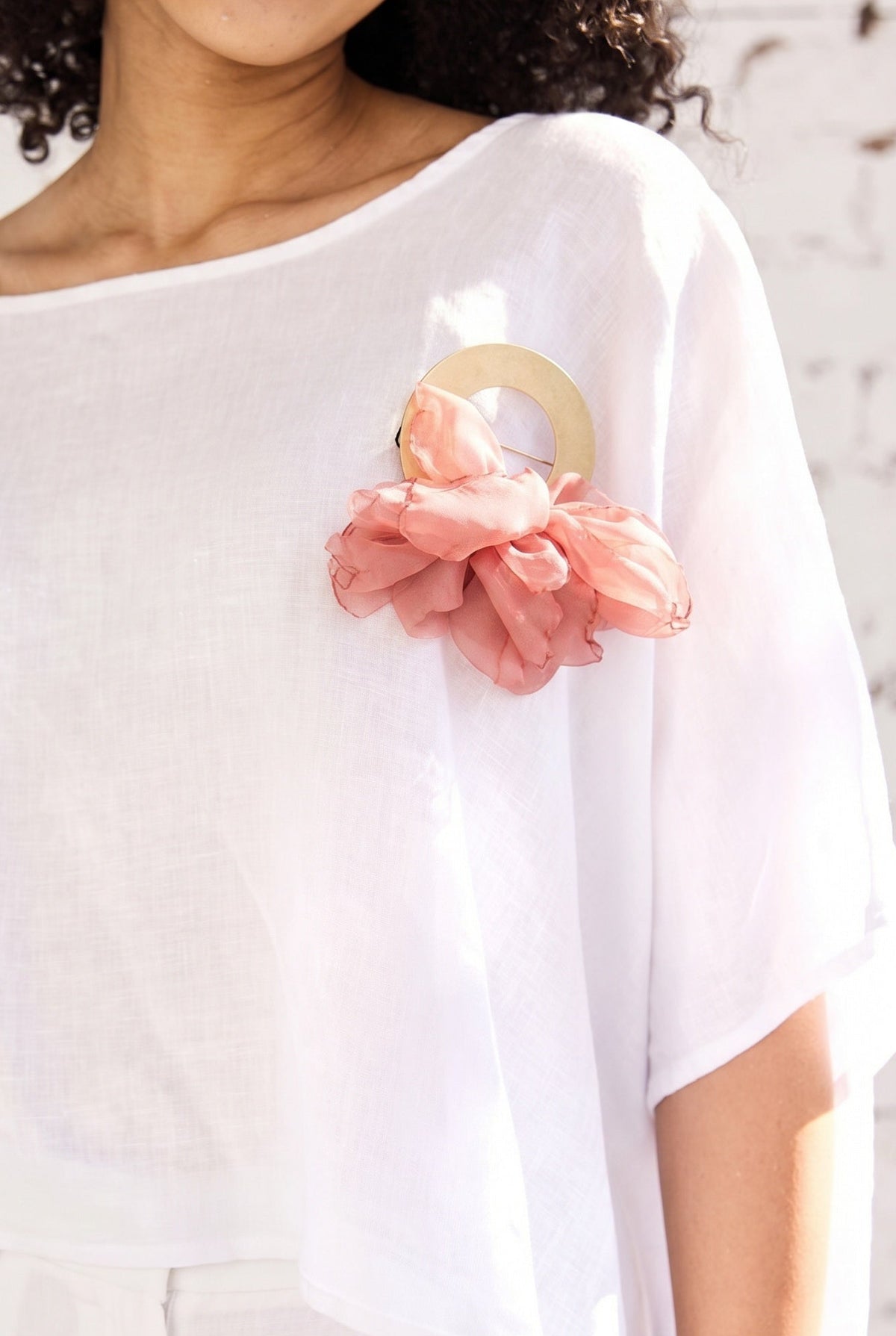 Rosaleen Floral Brooch