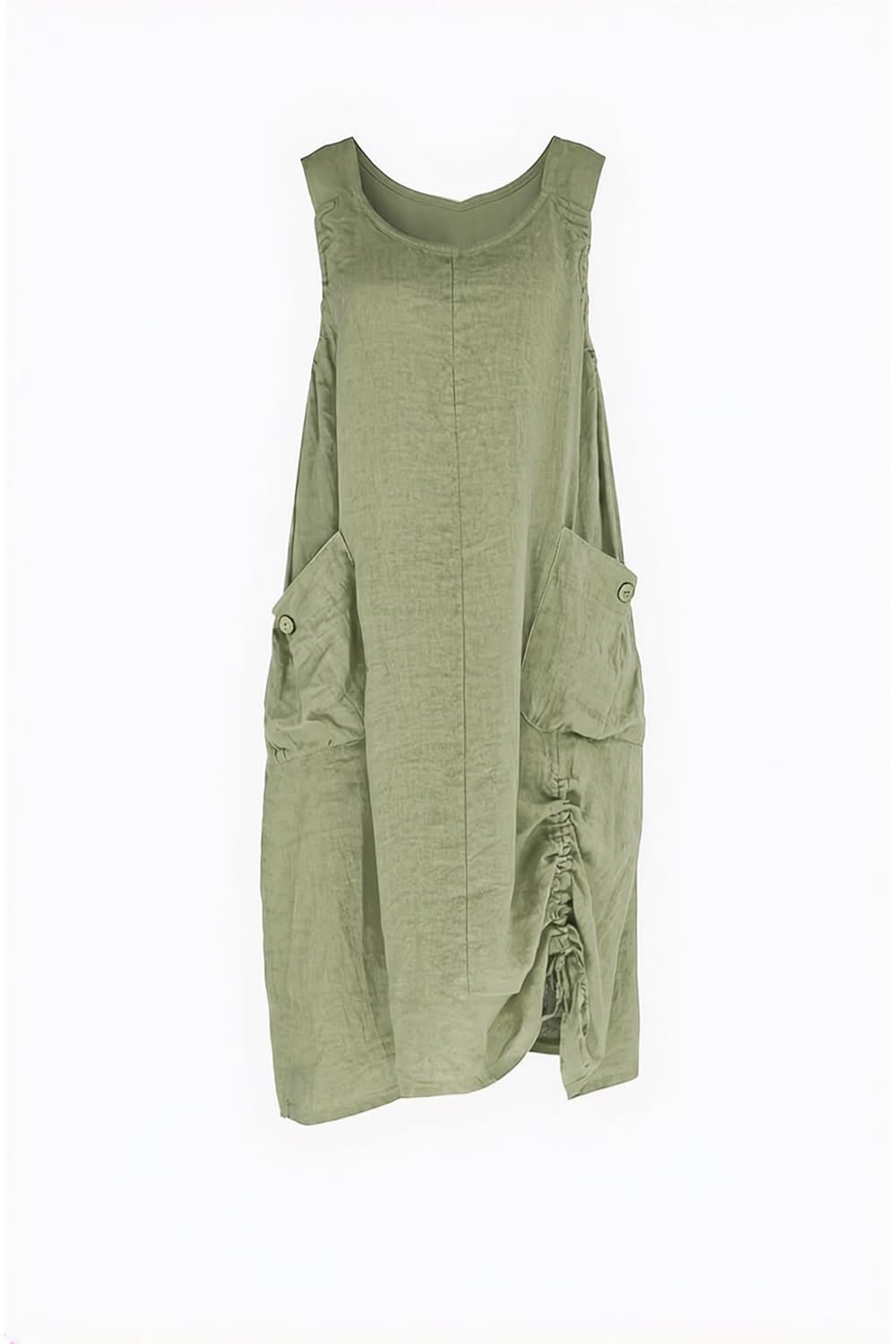 ART Ruched-Hem Dress