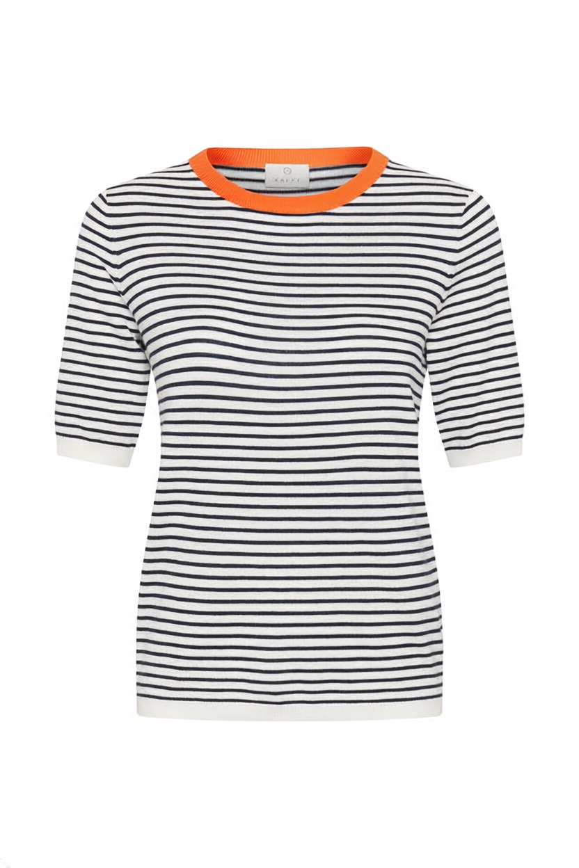 KAFFE Stripe Knit