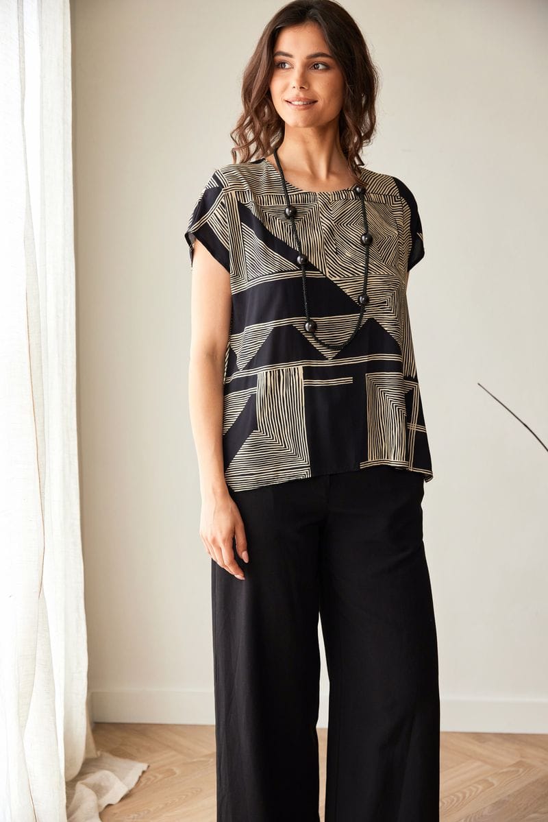 PERUZZI Geometric Top