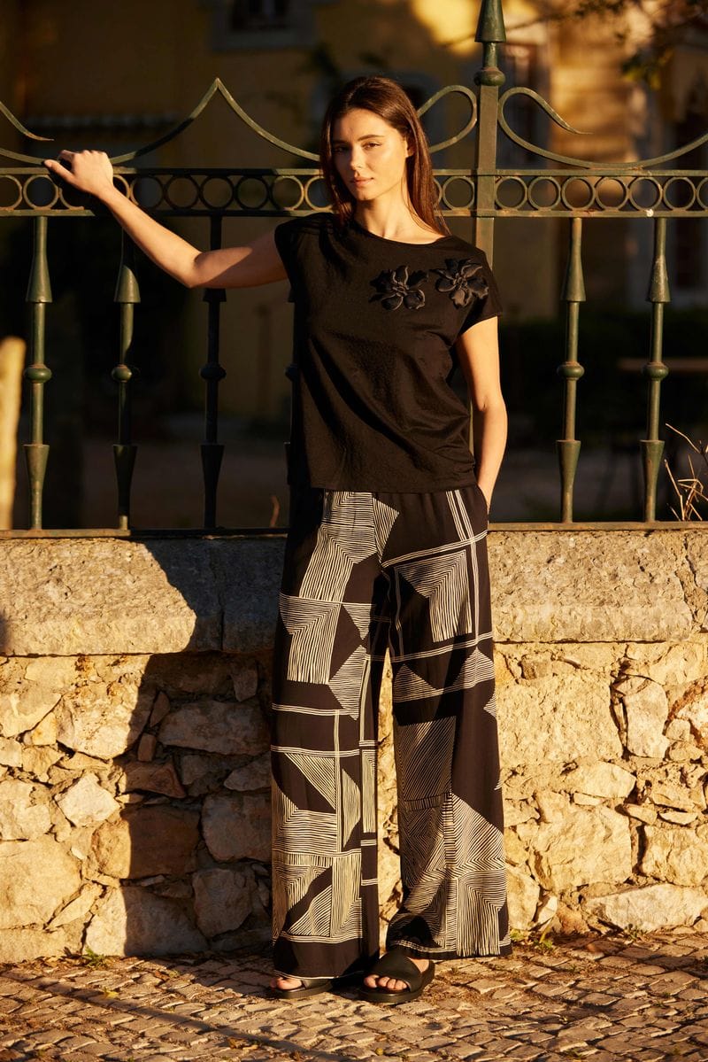 PERUZZI Flower T-Shirt