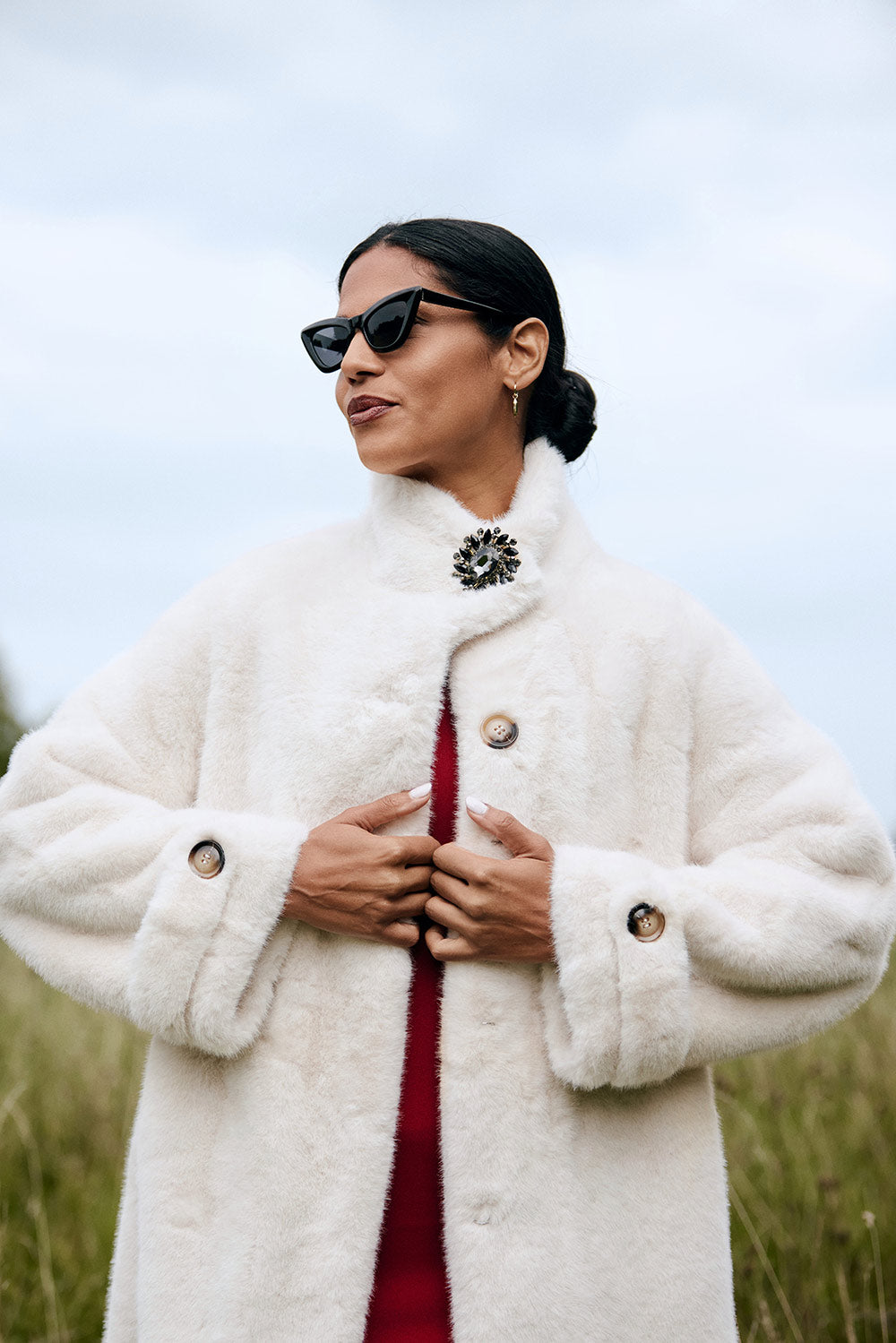 Kartner Faux Fur Coat