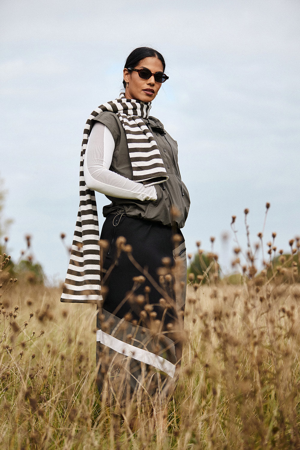 PERUZZI Stripe Scarf
