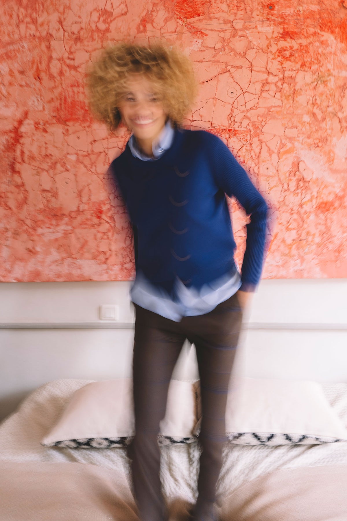 Hongo Check Trouser