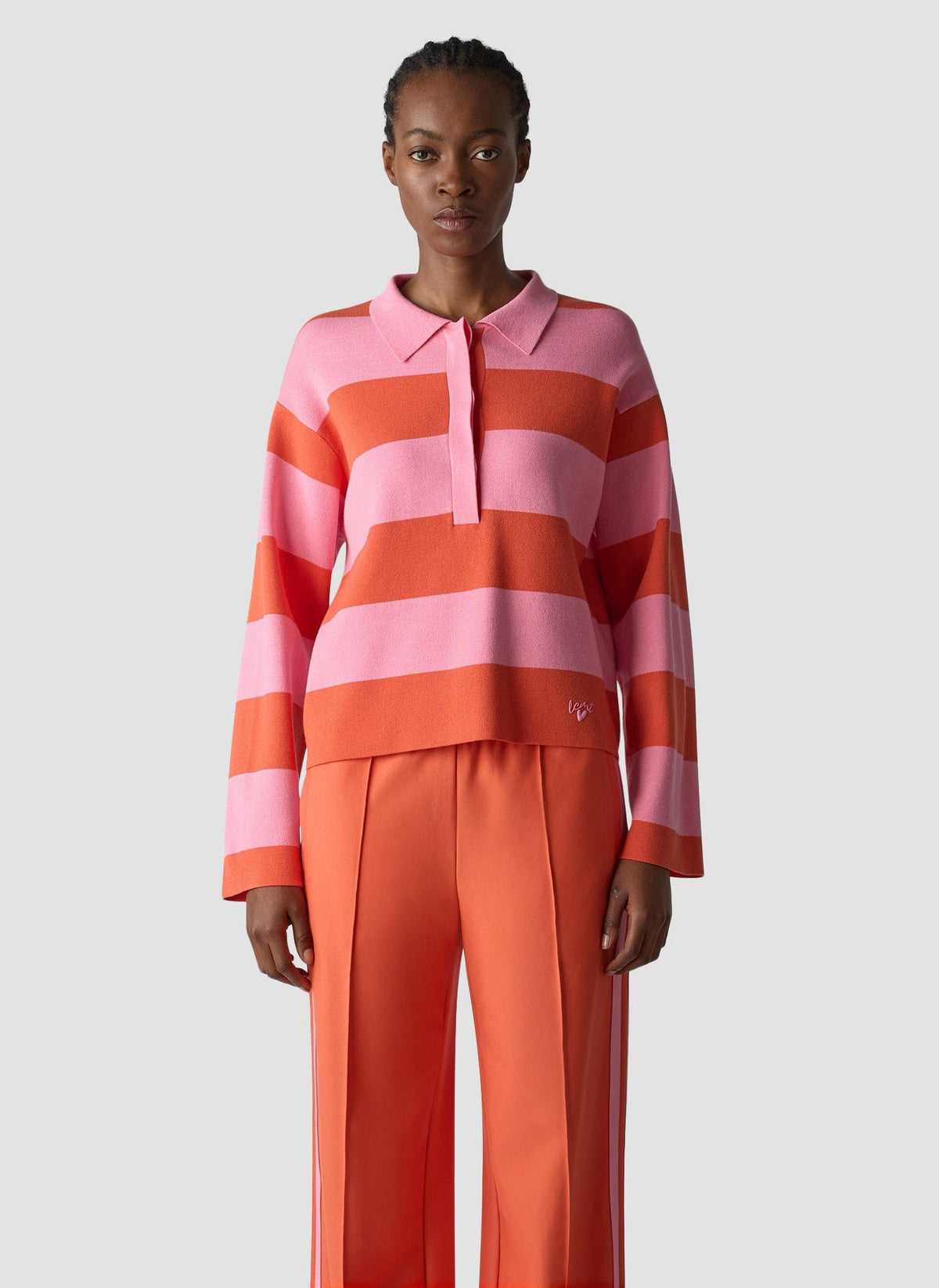 LE COMTE Rugby Stripe Knit