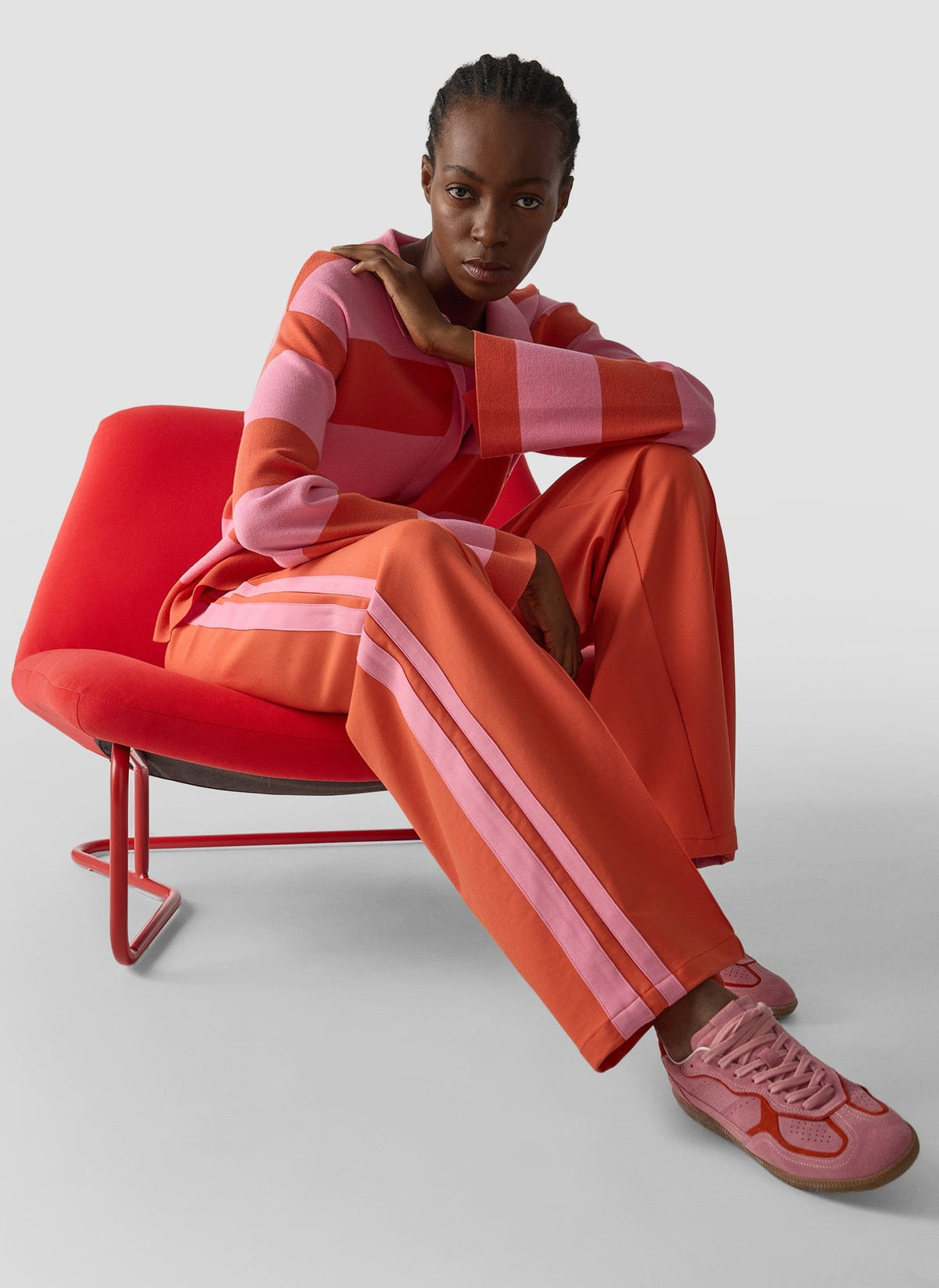 LE COMTE Jersey Trouser