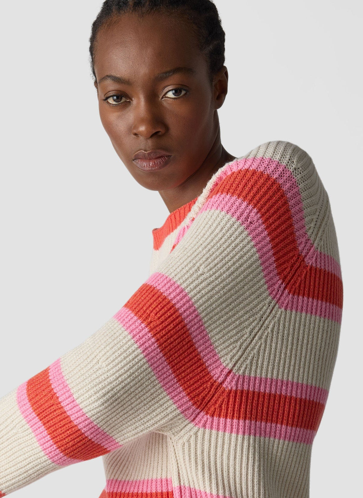 LE COMTE Stripe Sweater