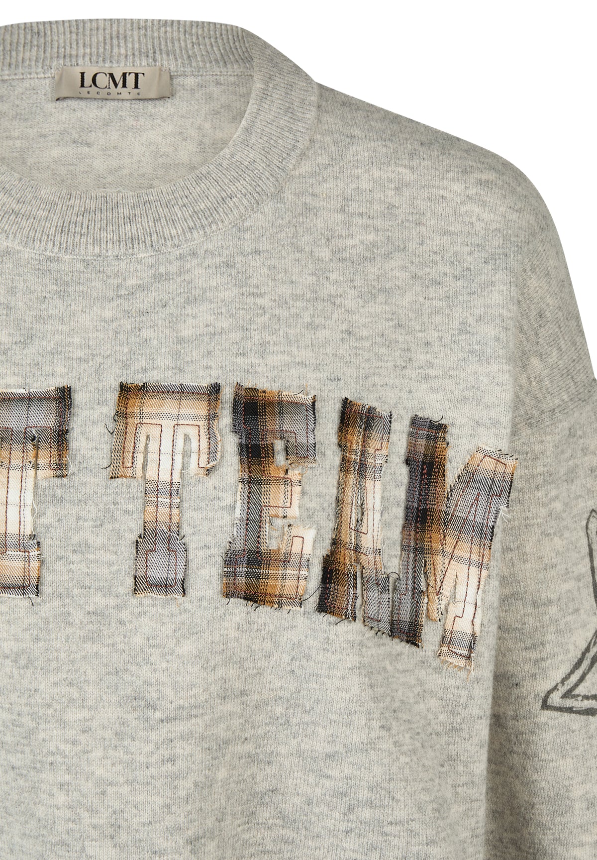 LE COMTE Check Knit