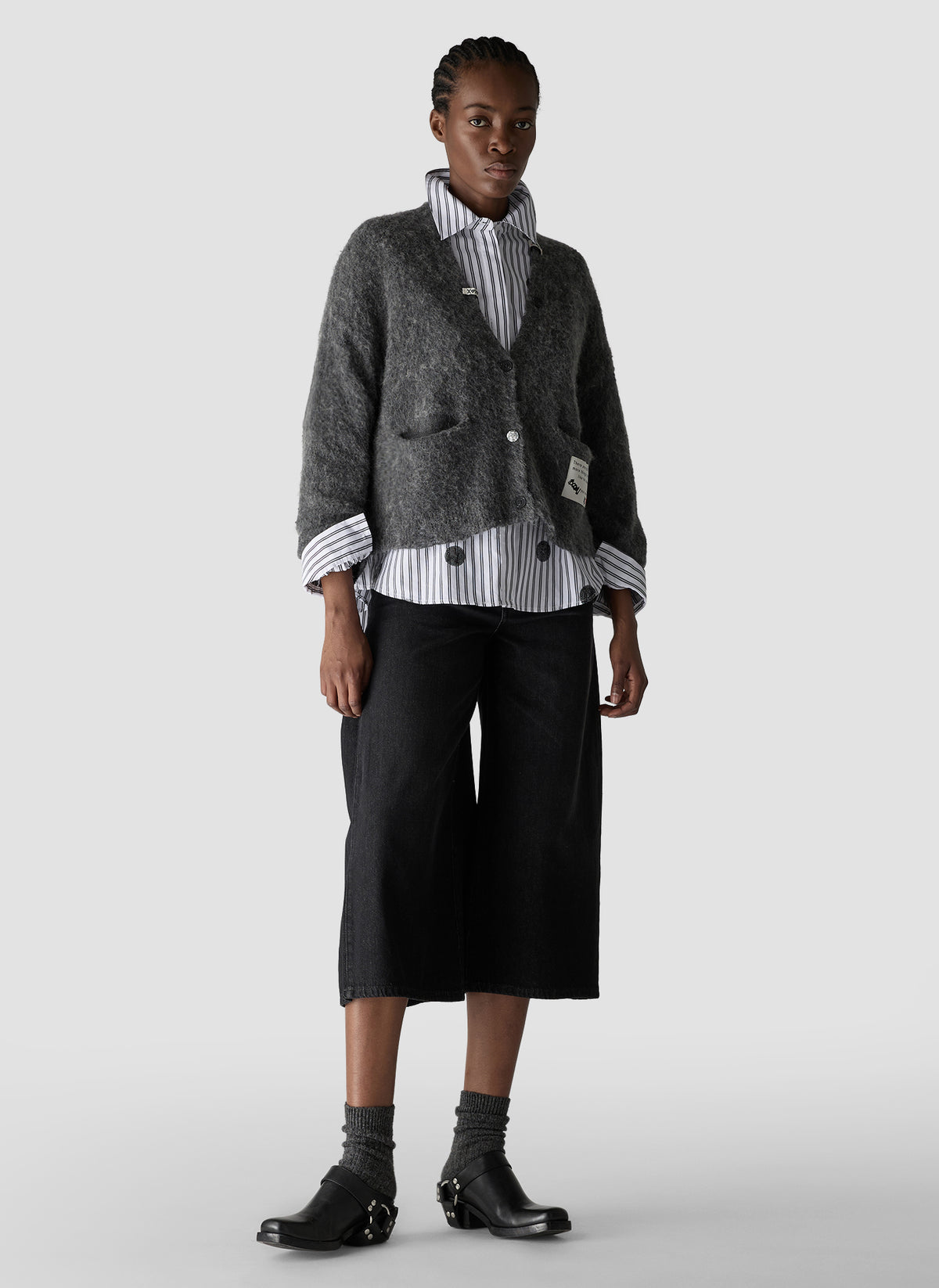 LE COMTE Cropped Denim
