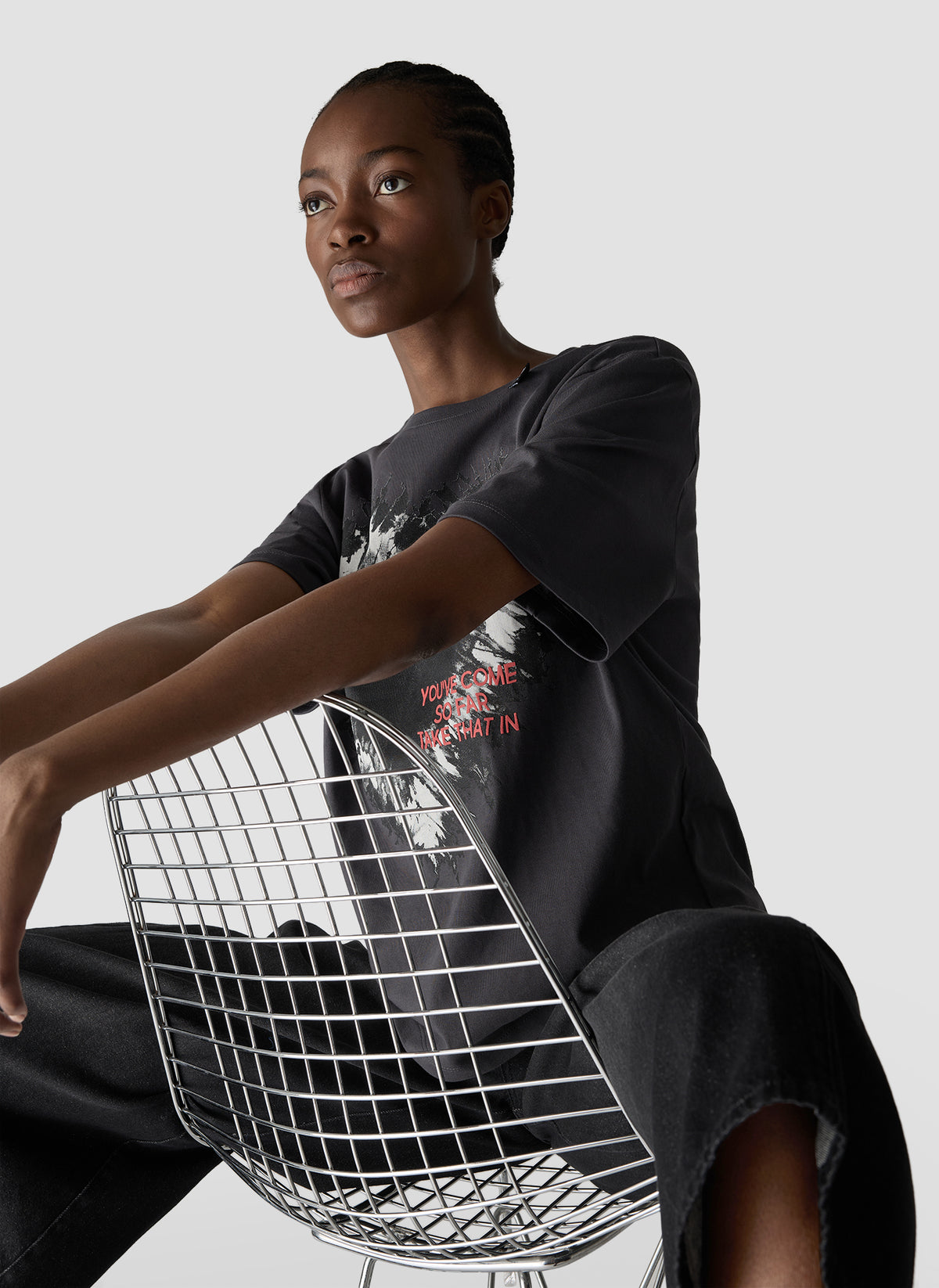 LE COMTE Graffiti T Shirt