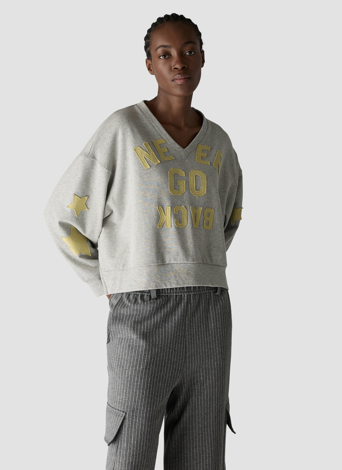 LE COMTE Slogan Sweatshirt