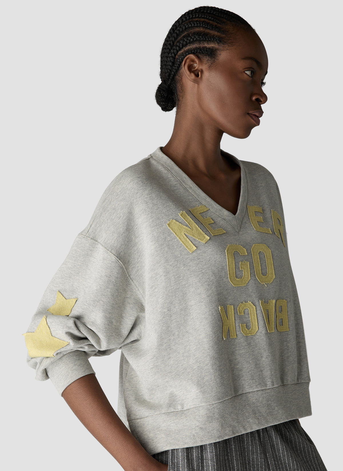 LE COMTE Slogan Sweatshirt