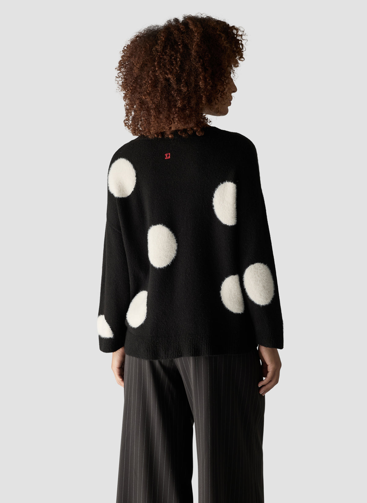 LE COMTE Polka Dot Knit