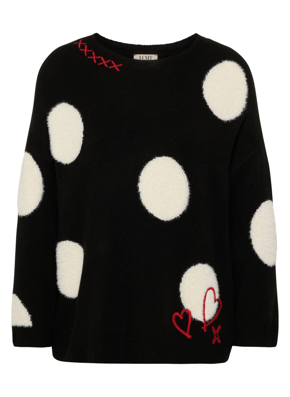 LE COMTE Polka Dot Knit