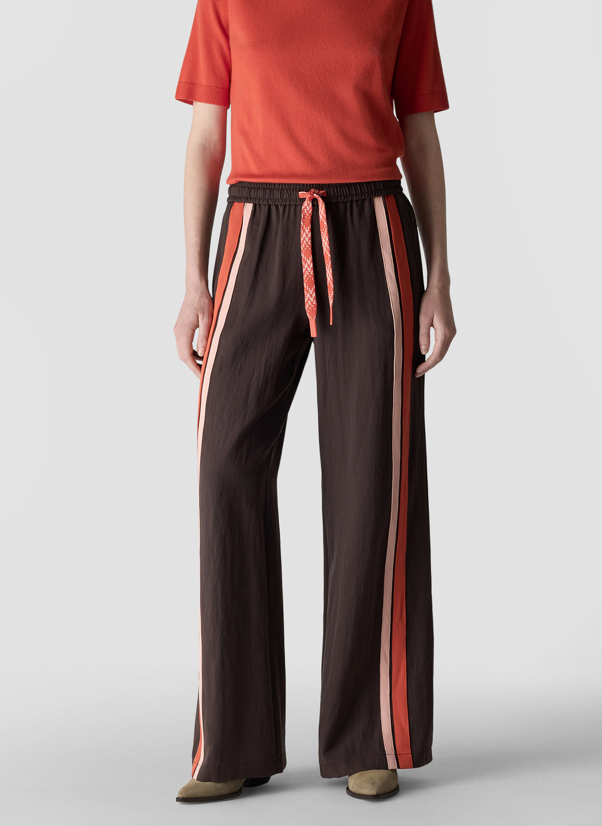 LE COMTE Stripe Trouser