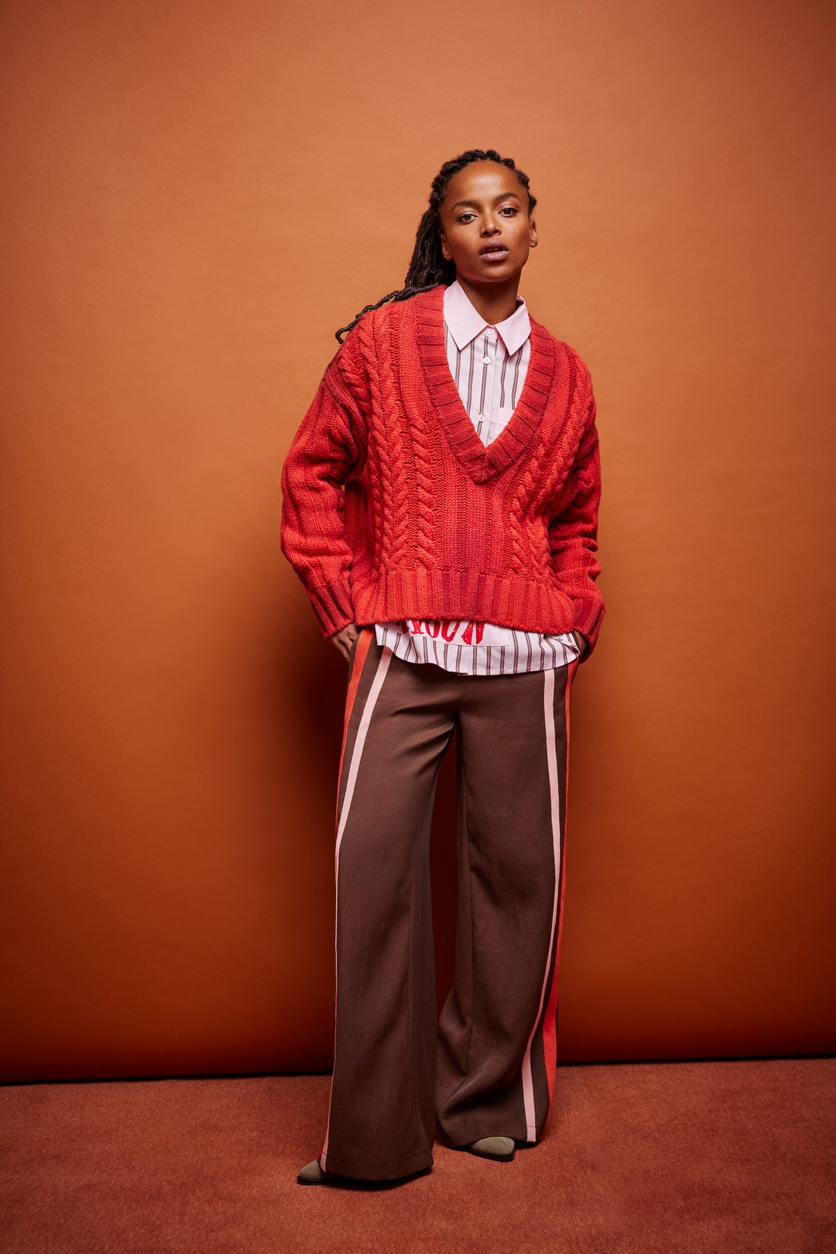 LE COMTE Stripe Shirt
