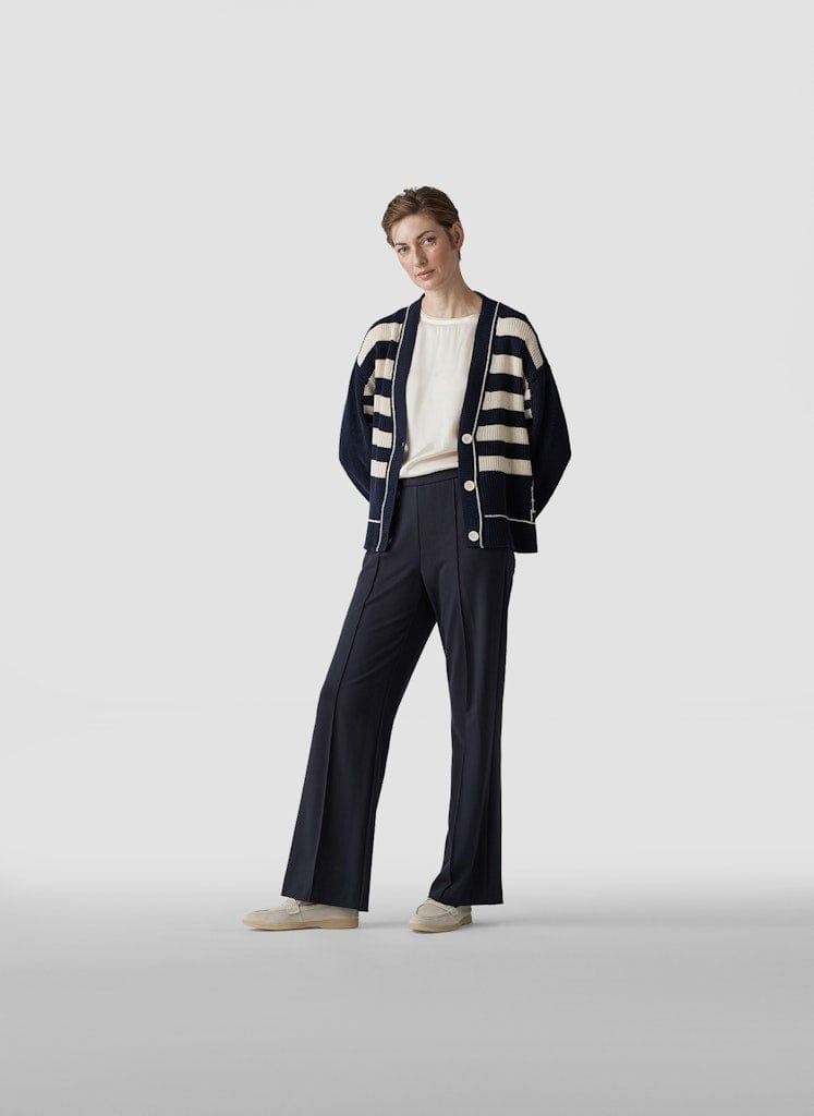 Le Comte Contrast Stripe Knit