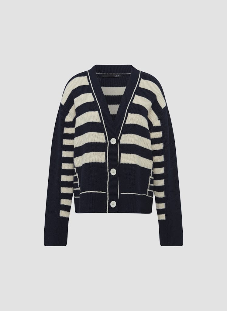 Le Comte Contrast Stripe Knit