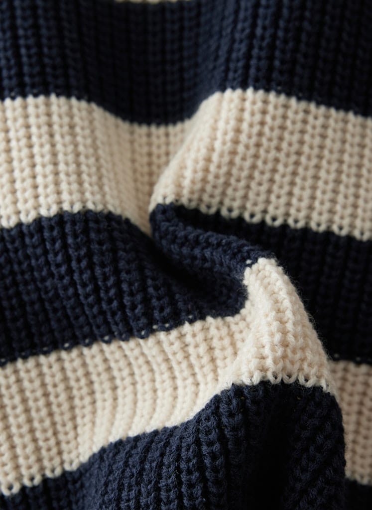 Le Comte Contrast Stripe Knit