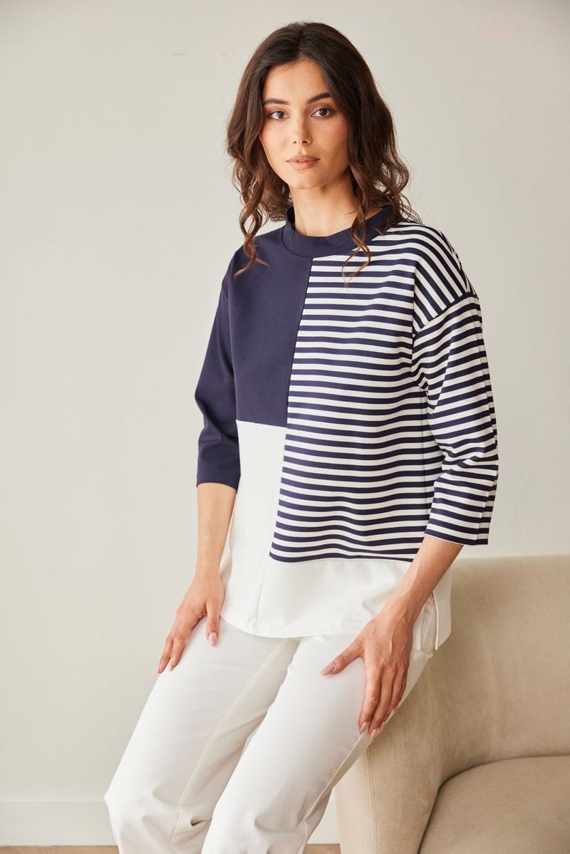 PERUZZI Stripe Top