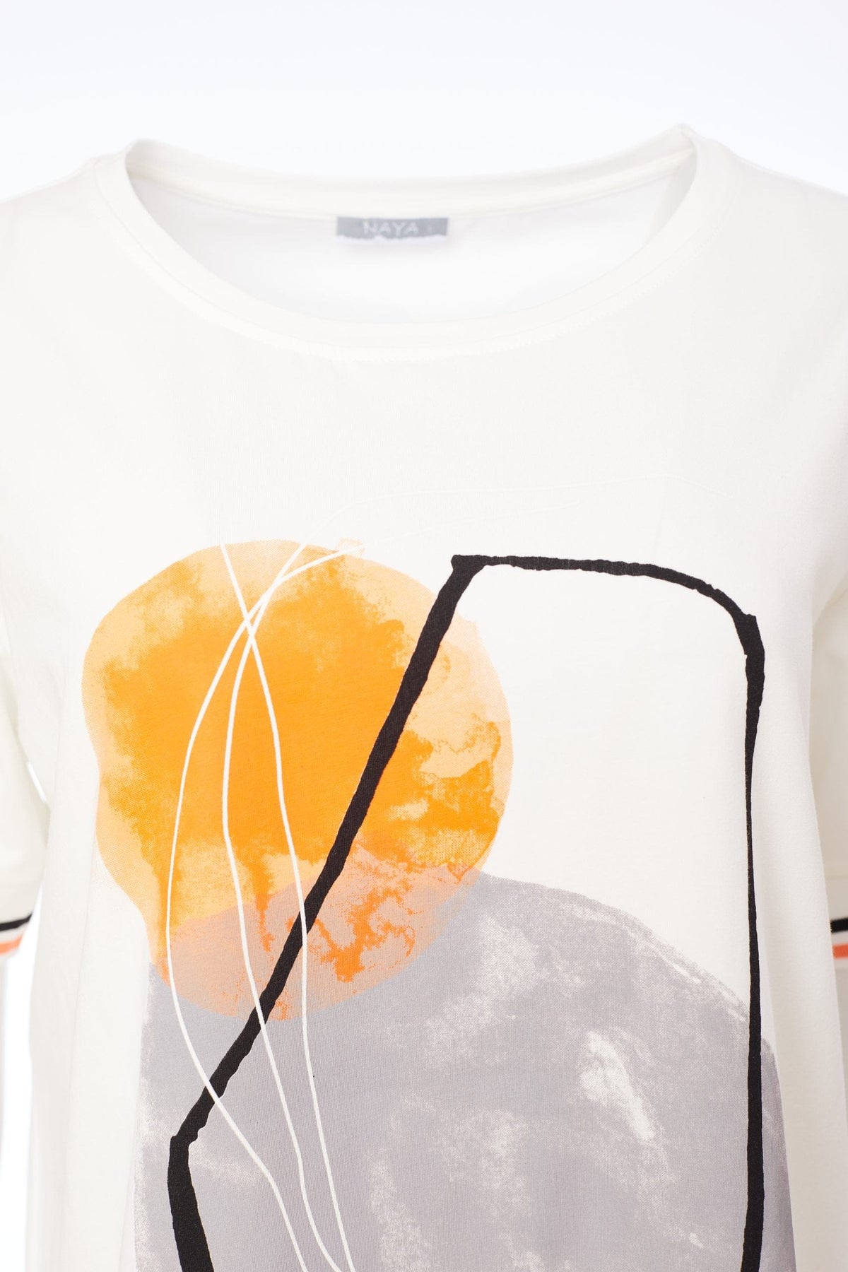 NAYA Printed Cirlce T-shirt