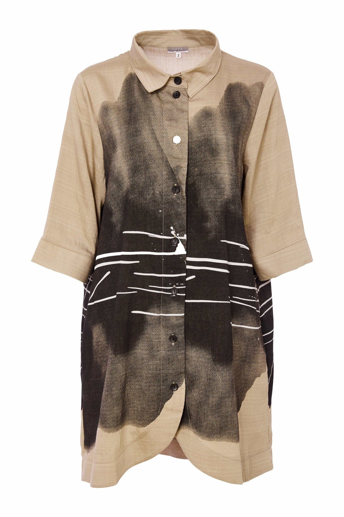 NAYA Splat Print Tunic Shirt