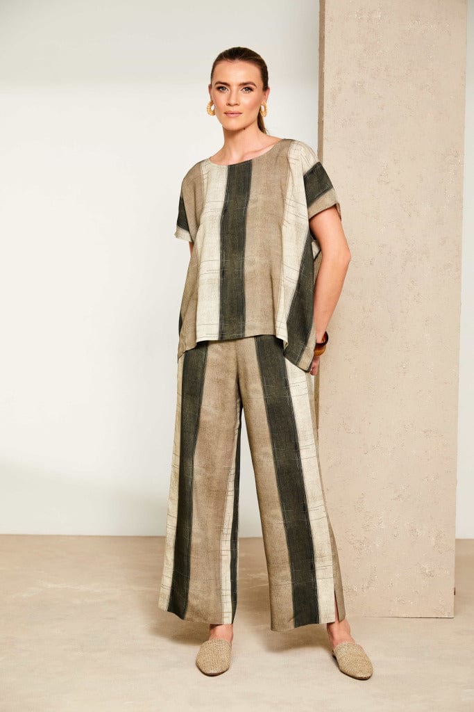 NAYA Mixed Stripe Trouser