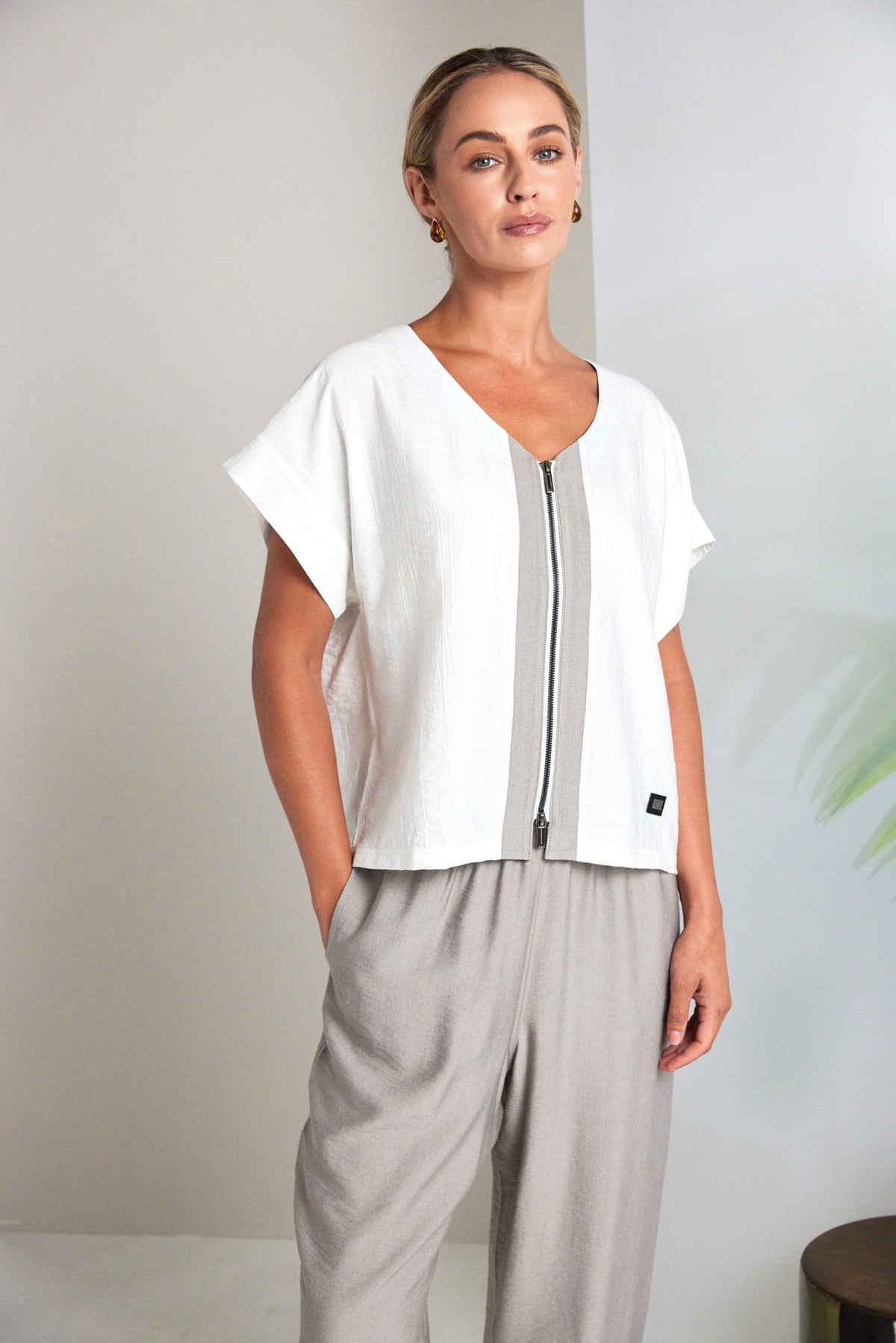 NAYA Curved Cuff Trouser